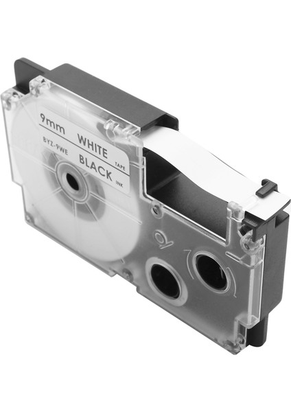 3'lü Paket 9 mm Siyah Beyaz Etiket Bandı Etiket Yapıcı -120, -60, -100, KL750B, KL750, KL7200 Etiket Yapıcılarla Uyumlu (Yurt Dışından) fırsatları