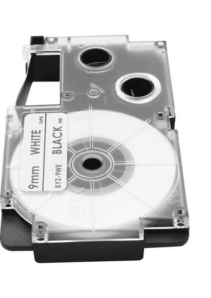 3'lü Paket 9 mm Siyah Beyaz Etiket Bandı Etiket Yapıcı -120, -60, -100, KL750B, KL750, KL7200 Etiket Yapıcılarla Uyumlu (Yurt Dışından) indirimleri