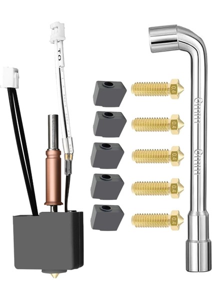 Anycbic Kobra3, Kobra3 Combo 3D Yazıcılar Için Montajlı Baskı Sıcak Uç Takımı Headextruder Değiştirme Takımı (Yurt Dışından)