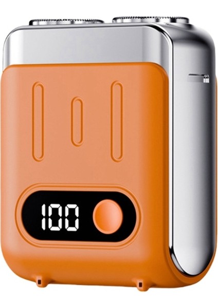 Taşınabilir Elektrikli Tıraş Makinesi Dijital Ekranlı Seyahat Düzeltici Elektrikli Sakal Tıraş Makinesi Tıraş Aleti Seyahat Tıraş Makinesi Turuncu (Yurt Dışından) fiyatları