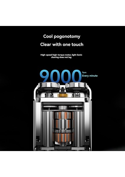 Taşınabilir Elektrikli Tıraş Makinesi Dijital Ekranlı Seyahat Düzeltici Elektrikli Sakal Tıraş Makinesi Tıraş Aleti Seyahat Tıraş Makinesi Turuncu (Yurt Dışından) indirimleri