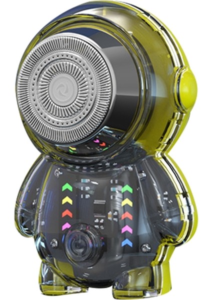 Astronot Rgb Işıklı Elektrikli Tıraş Makinesi Taşınabilir USB Tıraş Makinesi Erkek Elektrikli Tıraş Makinesi Seyahat Mini Tıraş Makinesi (Yurt Dışından) fiyatları