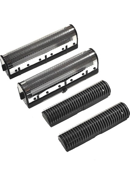 17260 Yıkanabilir 3D Akıllı Yüzer Tıraş Bıçağı Için Yedek Kesici Ağ + Kesici Başlık, Gümüş (Yurt Dışından)