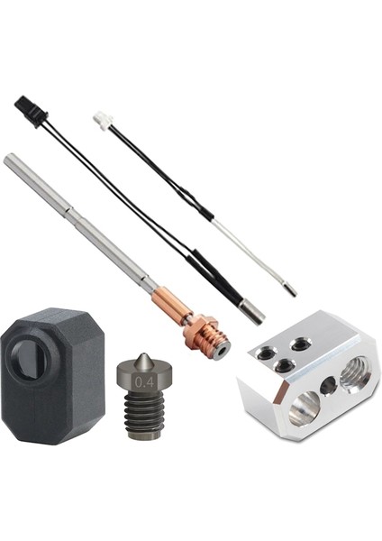 Prusa Mk4 Hotend Için Isıtıcılı 3D Yazıcı ve Prusa / Xl Hotend Ekstruder Parçaları Için Isıtma Bloğu Nozulu (Yurt Dışından) fiyatları