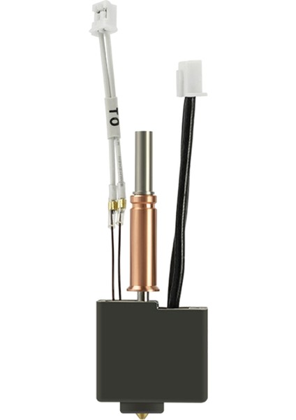 3 3D Yazıcı Parçası Için Baskı Kafası Sıcak Uç Kiti Pirinç Sertleştirilmiş Çelik 0,4 Nozul Sıcak Uç Kiti (Yurt Dışından)