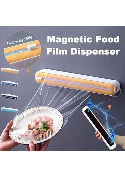 Kesicili Mutfak Streç Filmi Dağıtıcısı - Çok Amaçlı Plastik Film ve Folyo Dağıtıcısı, Ev Için Streç Film Kesici (Yurt Dışından) indirimleri