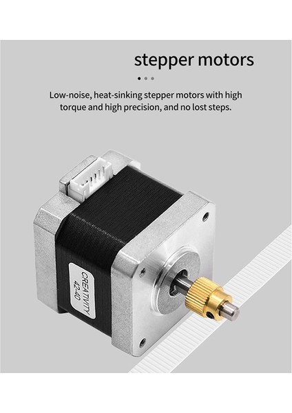 3D Yazıcı Ekstrüderi Için Ekstrüder Dişlili Creativity 42-40 Adım Motoru 3/3 V2 Uçlar/3 Pro Uçlar/5/-10 Uçlar (Yurt Dışından) fırsatları