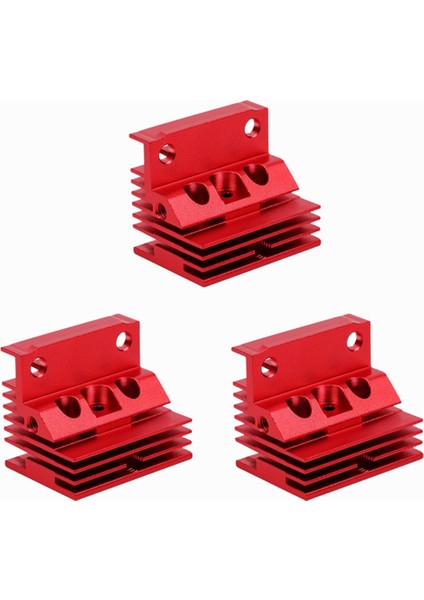 K1/K1MAX Yazıcı 3D Yazıcı Aksesuarları Için 3 Adet Radyatör Alüminyum Alaşımlı Isı Emici (Yurt Dışından)