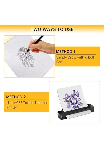 100 Sayfa A4 Boyutunda Dövme Şablon Kağıdı, Dövme Için 4 Katmanlı Dövme Şablon Kağıdı, Termal Kağıt (Yurt Dışından) fırsatları