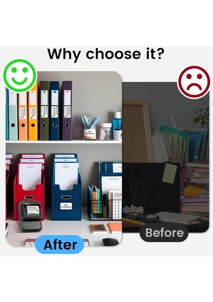 Etiket Makinesi, Cep Telefonları ve Bilgisayarlarla Uyumlu Bluetooth Etiket Makinesi, Adres A Için Mürekkepsiz Taşınabilir Etiket Makinesi (Yurt Dışından) fırsatları