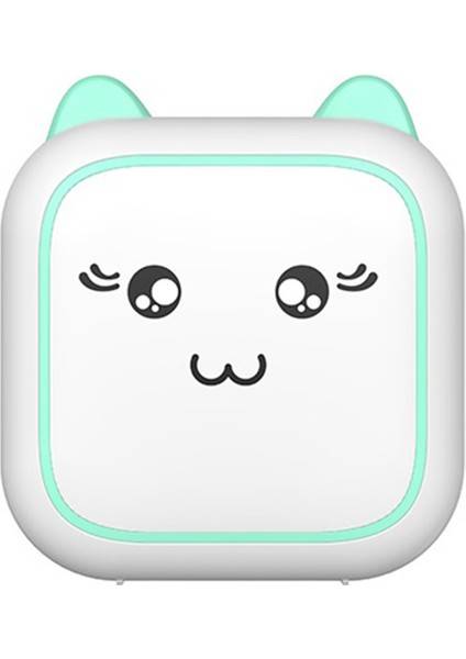 Mini Yazıcı Termal Yapışkanlı Etiketler Yazıcı Etiket Bluetooth Mini Cep Etiket Not Yazıcısı Ev ve Ofis Için (Yurt Dışından)