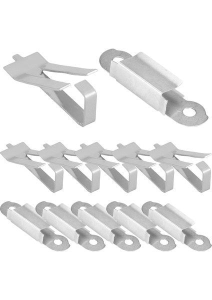 3 Pro, 3s, 5 Pro,-20 PRO,-10S Pro 3D Yazıcılar Için 12 Adet Cam Yatak Yaylı Dönüş Klipsi (Yurt Dışından)