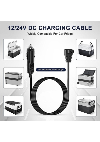 12V Araba Buzdolabı Güç Kablosu, 2m Buzdolabı Dondurucu Uzatma Kablosu ve Çakmak Adaptörü ile Buzdolabı Isıtıcısı A (Yurt Dışından) fırsatları