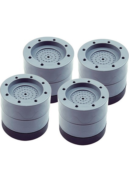 Adet Çamaşır Makinesi Yükseklik Artırma Pedleri Anti Pedler Sessiz Kayma Yükseltici Mat Çamaşır Makinesi Kurutma Makinesi Destek Standı 6 cm (Yurt Dışından)
