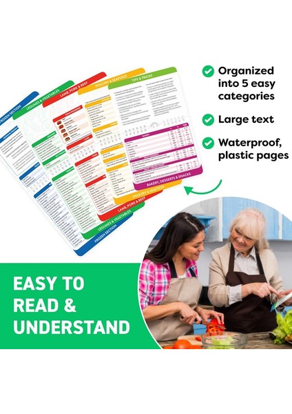 Air Fryer Hile Sayfası Mıknatıslı Pişirme Rehberi Kitapçığı - Air Fryer Manyetik Hile Sayfası Seti Pişirme Süreleri Tablosu (Yurt Dışından) fırsatları