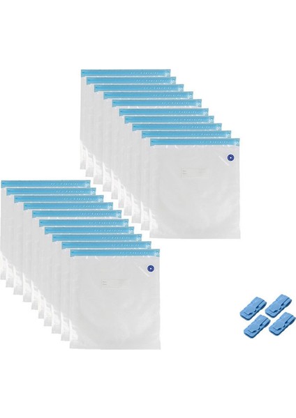 3D Yazıcı Sarf Malzemeleri Vakum Torbaları 30X34 cm Filament Yeniden Kullanılabilir Vakum Sıkıştırma Saklama Torbaları (Yurt Dışından)