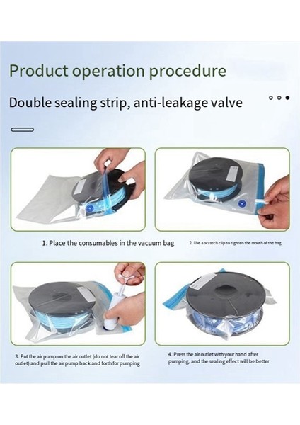 3D Yazıcı Sarf Malzemeleri Vakum Torbaları 30X34 cm Filament Yeniden Kullanılabilir Vakum Sıkıştırma Saklama Torbaları (Yurt Dışından) modelleri