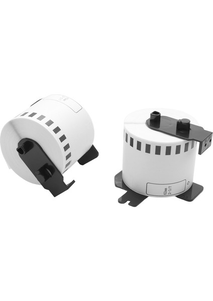 QL-560 QL-570 Için 62 mm Rulo+Makara Için -22205 Yazıcı Etiketleri Için 5x (Yurt Dışından) fırsatları