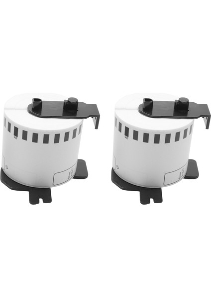 QL-560 QL-570 Için 62 mm Rulo+Makara Için -22205 Yazıcı Etiketleri Için 5x (Yurt Dışından) indirimleri