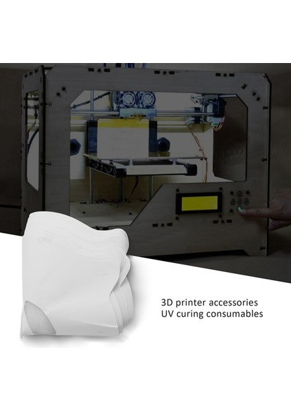 D7 Sla Uv 3D Yazıcı Parçaları Aksesuarları Filament Filtresi Için 50 Adet Reçine Kalınlaştırıcı Kağıt Filtre Tek Kullanımlık (Yurt Dışından) modelleri