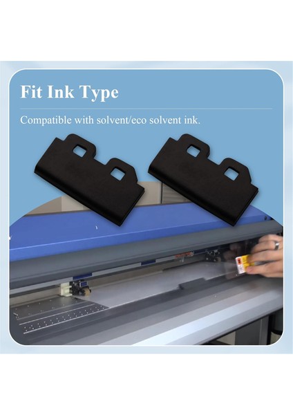 Vs, Xr, Xf, Re, Ra ve Bn Serisi Dx5 Dx7 Mürekkep Püskürtmeli Yazıcılar Için 10 Adet Solvent Silecek, BN-20/VS-300 Modelleri Için (Yurt Dışından) fırsatları