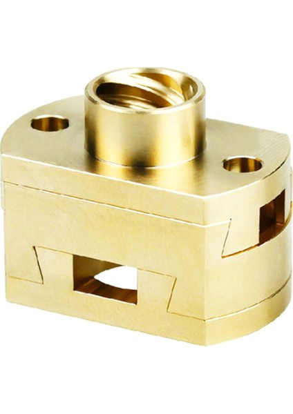 1 Adet Oldham Kaplin T8X8 Somun 18MM Kaplin 3 Pro/v2 CR10 3D Yazıcı Parçaları Için T8X8 Vida ile Uyumlu (Yurt Dışından)