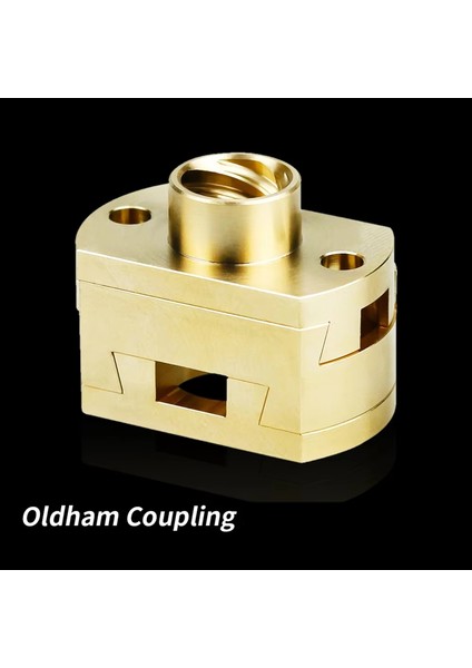 1 Adet Oldham Kaplin T8X8 Somun 18MM Kaplin 3 Pro/v2 CR10 3D Yazıcı Parçaları Için T8X8 Vida ile Uyumlu (Yurt Dışından) modelleri