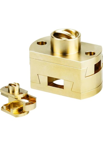 1 Adet Oldham Kaplin T8X8 Somun 18MM Kaplin 3 Pro/v2 CR10 3D Yazıcı Parçaları Için T8X8 Vida ile Uyumlu (Yurt Dışından) fırsatları