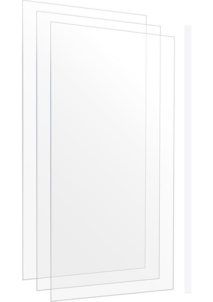 4, 3, 2 ve 8k Reçine 3D Yazıcılar Için 3 Adet Pfa Resolver Liner Film 2.0, 273 x 176 mm (Yurt Dışından)