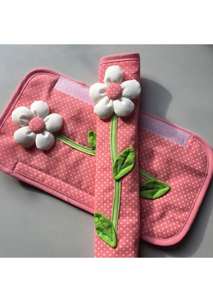 2 Adet Pastoral Çiçek Puantiyeli Kapı/buzdolabı Kulpu Kapağı Buzdolabı Kapı Kulpu Eldivenleri Ev Dekorasyonu Mutfak Aksesuarları Pembe (Yurt Dışından) fırsatları