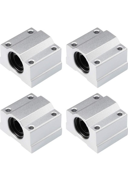 3D Yazıcı Kaydırma Bloğu Doğrusal Hareket Bilyalı Rulman SCS8UU 8mm Burç Anet A8 Prusa I3 4 Adet (Yurt Dışından)
