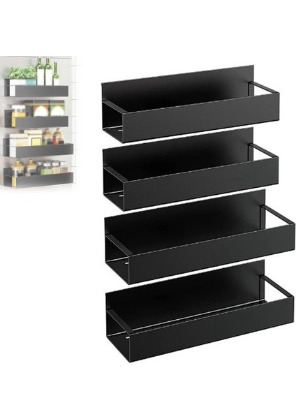 Çamaşır Makinesi Için 4 Adet Manyetik Raf, Çamaşır Makinesi Için Çok Yönlü Saklama Düzenleyicileri, Buzdolabı Için Baharat Rafları (Yurt Dışından) fiyatları