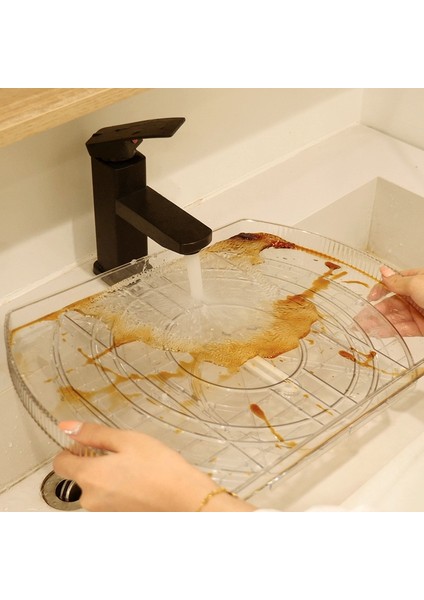 Buzdolabı Döner Tablası, Buzdolabı Dolabı ve Kiler Için Kare Döner Tabla Düzenleyici, 1 Paket - Şeffaf (Yurt Dışından) indirimleri