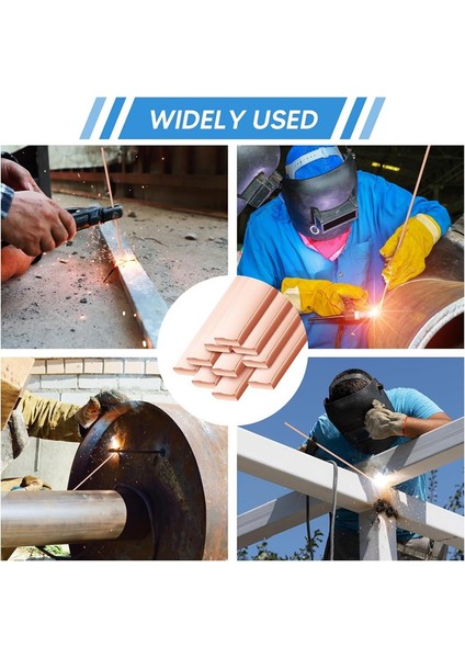 30 Çubuk Lehim Çubukları, Klima, Buzdolabı ve Soğuk Hava Deposu Için Endüstriyel Sınıf Lehim Bakır Fosfor Kaynak Çubukları (Yurt Dışından) indirimleri