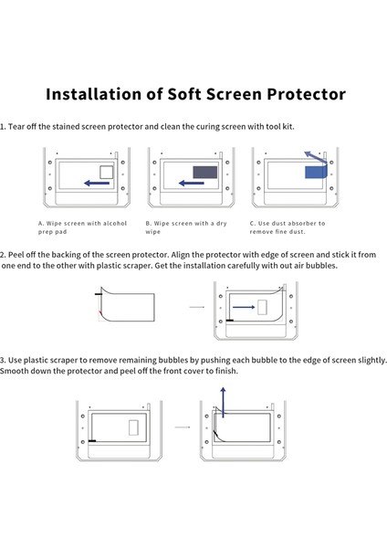 Photon Mono M7 Pro/m7 LCD 3D Yazıcı Ekran Koruyucu Filmi Için 5 Adet 10.1 Inç 3D Yazıcı Aksesuarı (Yurt Dışından) fırsatları