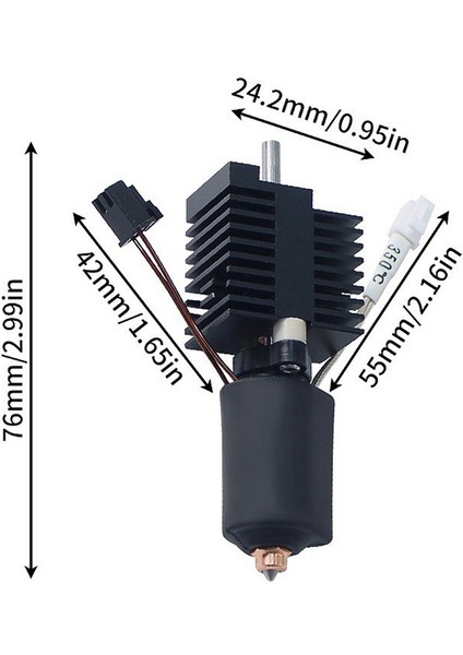 Reality K2 Plus Seramik Isıtma Bloğu Kiti Hızlı Değiştirilebilir Nozul 350°C Yüksek Sıcaklık 3D Yazıcı Aksesuarları K2P Için (Yurt Dışından) fırsatları