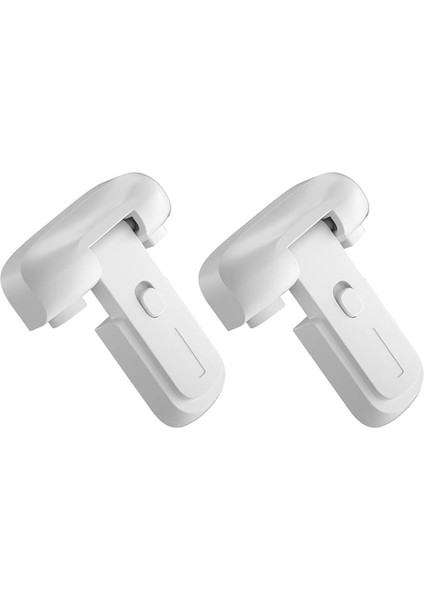 2 Adet Güvenli Buzdolabı Kilidi, Çocuk Kilidi, Buzdolabı Dondurucu Kapı Kilidi, Beyaz Sızdırmazlık Şeritleriyle Buzdolaplarını Koruyun (Yurt Dışından) modelleri