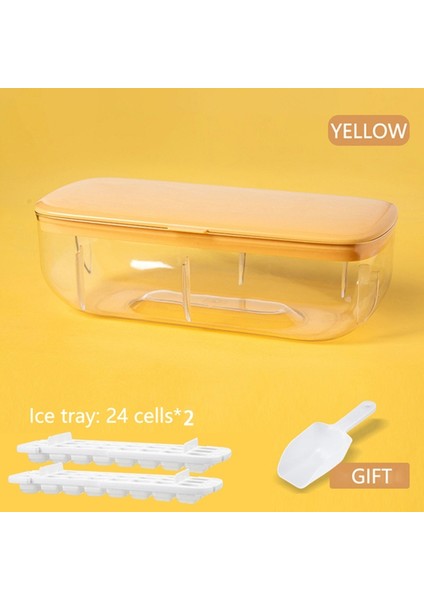 48 Çift Silikon Büyük Kapasiteli Buz Kutusu Buz Saklama Kutusu Dondurulmuş Buz Buzdolabı Kapağı Mavi (Yurt Dışından) fiyatları