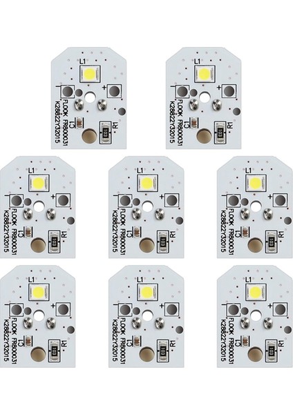 Buzdolabı LED Ampul 8 Adet WR55X11132 WR55X25754 Buzdolabı LED Işığı Buzdolabı LED Ampulü ile Uyumlu (Yurt Dışından)