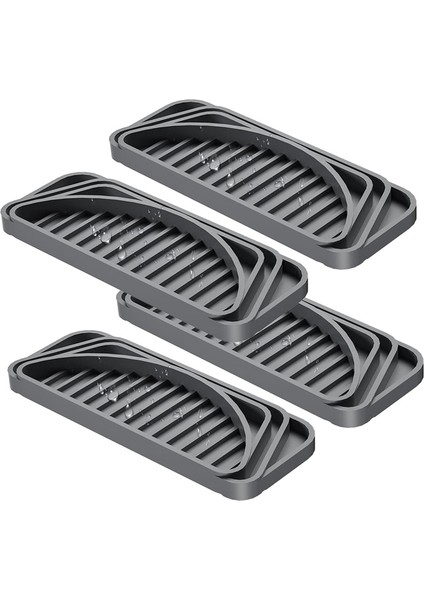 4 Adet Buzdolabı Damlama Tepsisi Emici Damlama Tepsisi Buzdolabı Aksesuarları / / Gri (Yurt Dışından) fiyatları