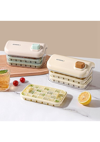 Buz Saklama Kutusu Kalıbı Ev Tipi Buz Makinesi Büyük Kapasiteli Buz Makinesi Buzdolabı Ev Yapımı Buz Saklama Kutusu Pembe A (Yurt Dışından) fiyatları