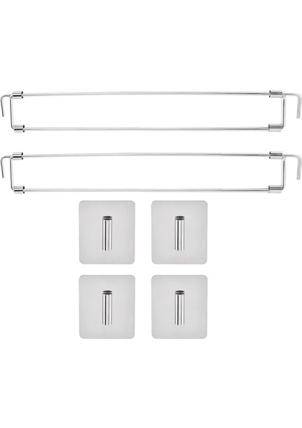 Rv Ayarlanabilir Buzdolabı Çubukları 13,98-25,59 Inç, Buzdolabı Saklama Çubukları, Rv Buzdolabı Için Rv Köşe Raf Çubuğu, Mutfak (2 Paket) (Yurt Dışından)