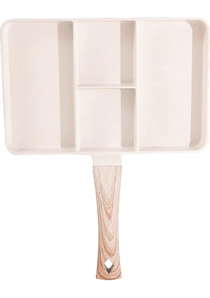 Biftek, Yumurta, Gazlı ve Indüksiyonlu Ocaklar Için Uygun, Kahvaltı ve Etler Için Ideal Yapışmaz 4 Delikli Kızartma Tavası (Yurt Dışından) fiyatları