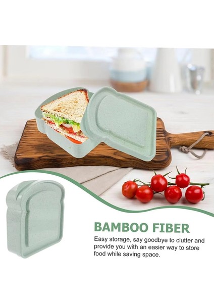 Taşınabilir Plastik Öğle Yemeği Kutusu - Taşınabilir Sandviç Tutucu, Kapatılabilir Ekmek Kabı, Çevre Dostu Fırın Kutusu (Yurt Dışından) fırsatları