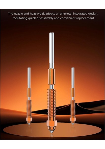 K1 Seramik Sıcak Uç Kiti - Hızlı Değiştirme Nozulu, K1 Max ve K1C 3D Yazıcı Için Tüm Metal Entegre Ekstruder Sıcak Uç Değişimi (Yurt Dışından) fırsatları