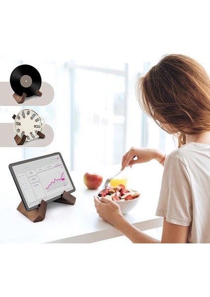 Mutfak Tezgahı Için Yemek Kitabı Standı, Sergileme Için Tabaklık - Ahşap Resim Çerçevesi Standı, Katmanlı Tepsi Dekoru Için (Yurt Dışından) indirimleri