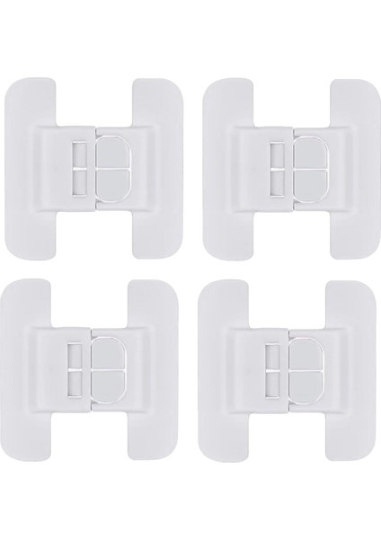 Buzdolabı Kilidi, Çocuklar Için Buzdolabı Kilidi, Bebekler Için Dolap Kilitleri, Çocuk Çekmece Kilitleri, 4 Adet Dayanıklı Dondurucu Kapı Kilidi (Yurt Dışından)