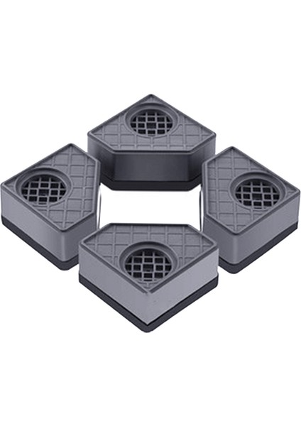 Çamaşır Makinesi Çamaşır Kurutma Makinesi Kaideleri Için Kare Kauçuk Ayak Pedleri Tek Katmanlı Kaideler (Yurt Dışından) fiyatları