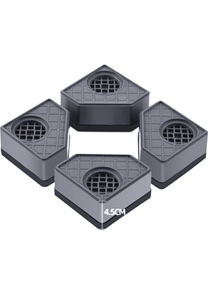 Çamaşır Makinesi Çamaşır Kurutma Makinesi Kaideleri Için Kare Kauçuk Ayak Pedleri Tek Katmanlı Kaideler (Yurt Dışından) indirimleri