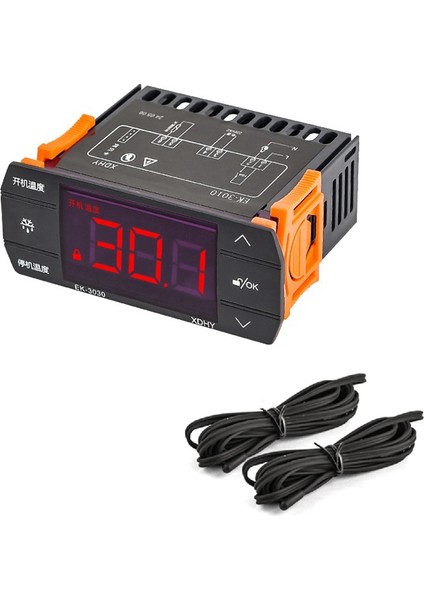 EK3030 220V Buzdolabı Dondurucu Yüksek Hassasiyetli Termostat Soğutma Defrost Kontrol Cihazı Ada Kabin Anahtarı (Yurt Dışından) fiyatları